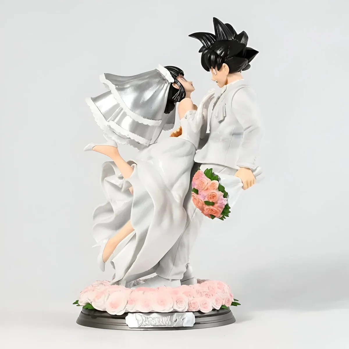 Figurine Dragon Ball Goku Chichi Mariage – Image 2