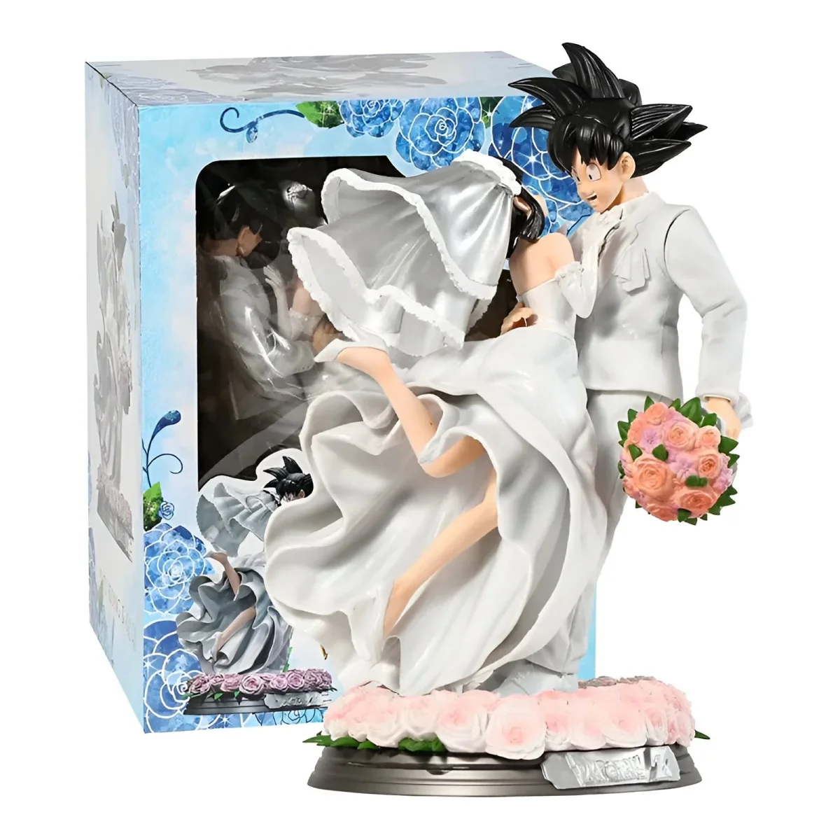 Figurine Dragon Ball Goku Chichi Mariage – Image 5