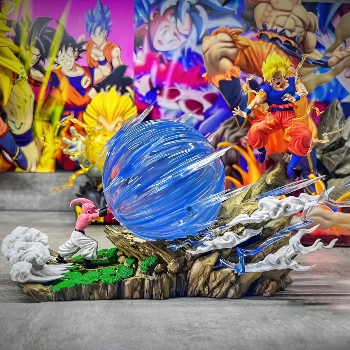 Figurine Dragon Ball Goku x Kid Buu – Image 7