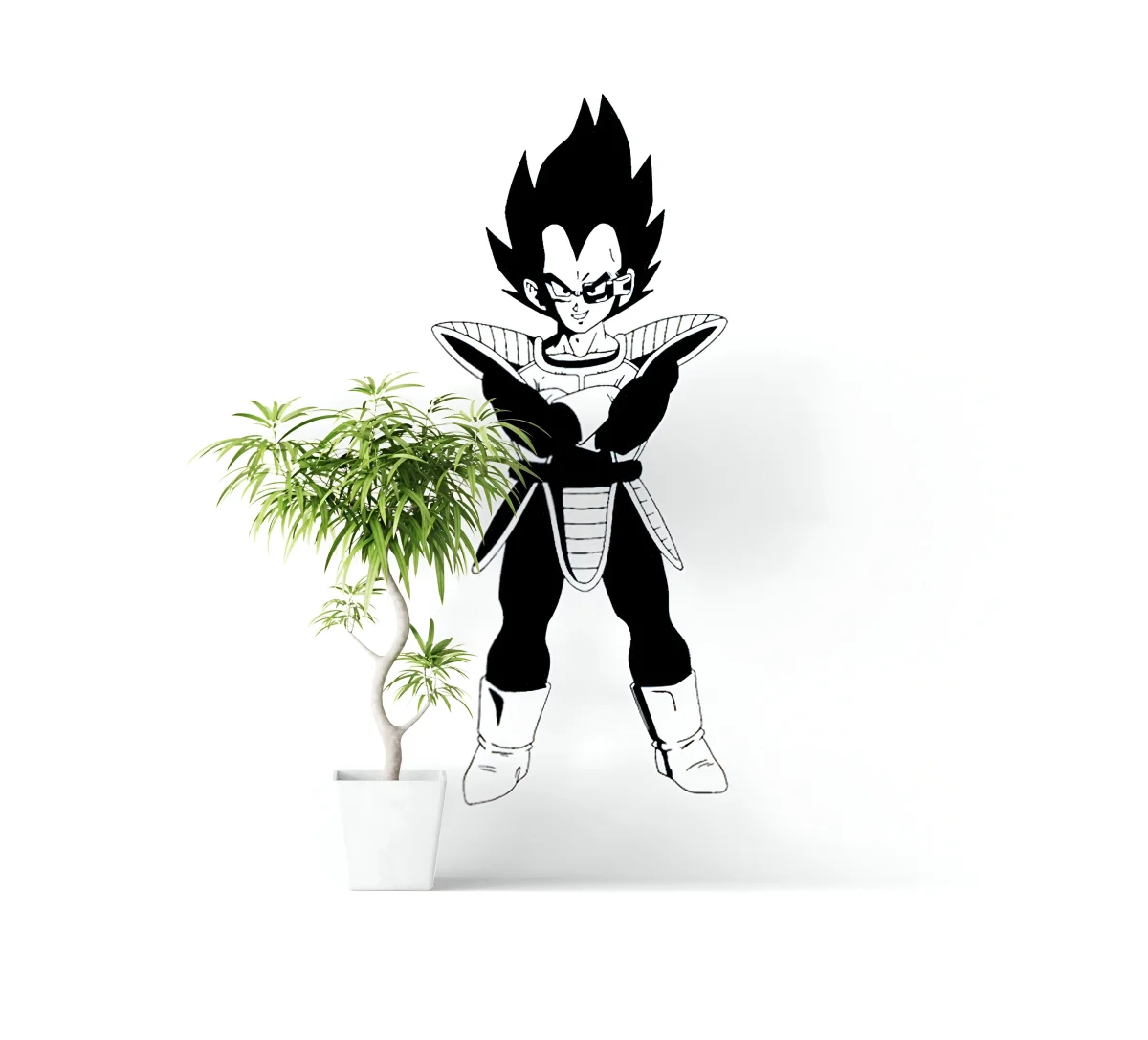 Sticker Mural Dragon Ball Vegeta Prince Saiyan – Image 2