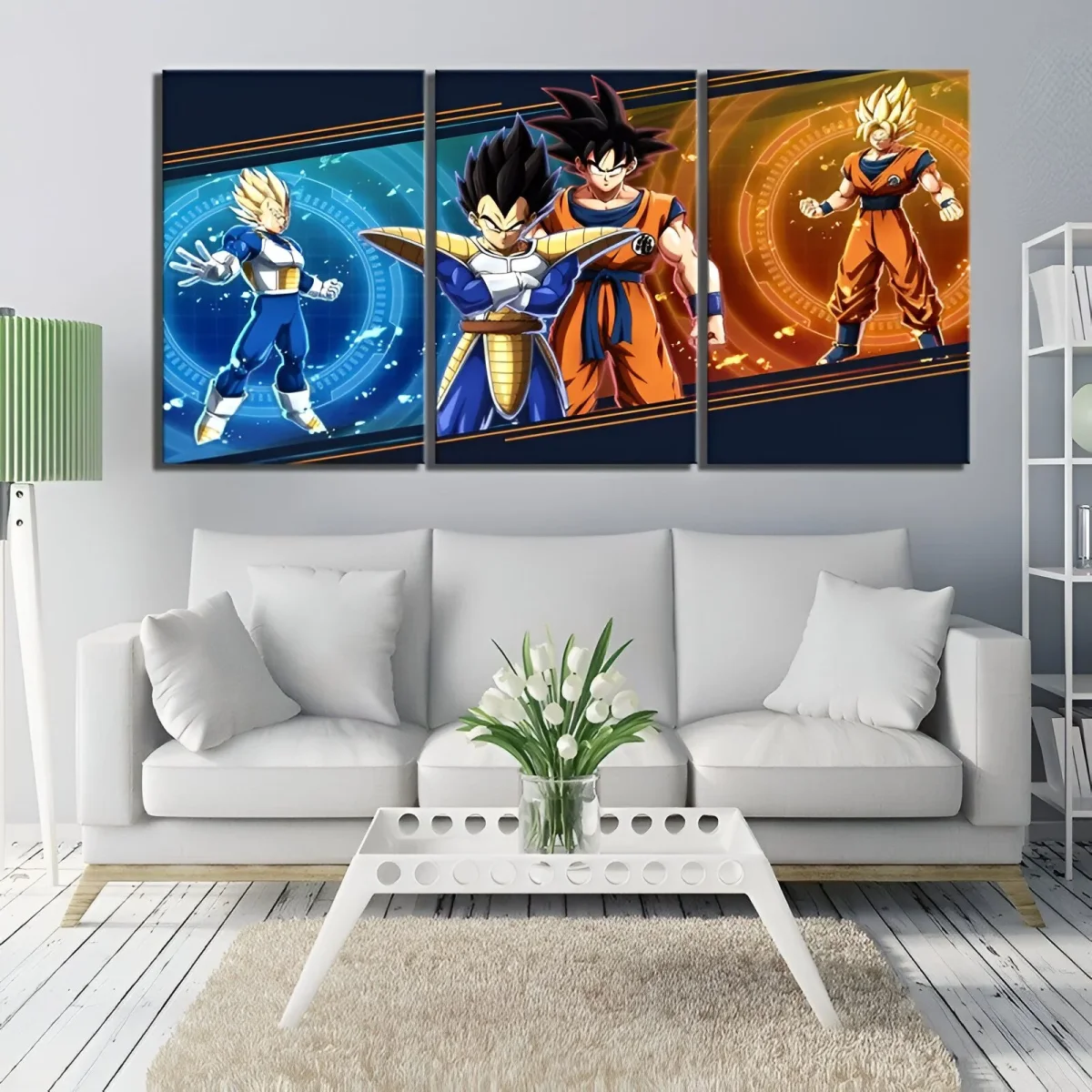 Tableau Dragon Ball Goku & Vegeta – Image 3