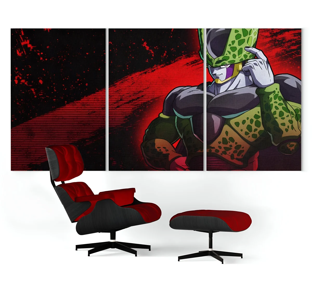 Tableau Dragon Ball Z Cell Forme Parfaite