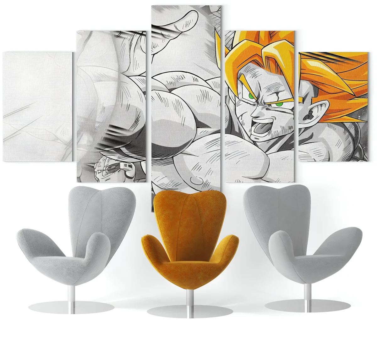 Tableau Dragon Ball Z Goku Super Saiyan