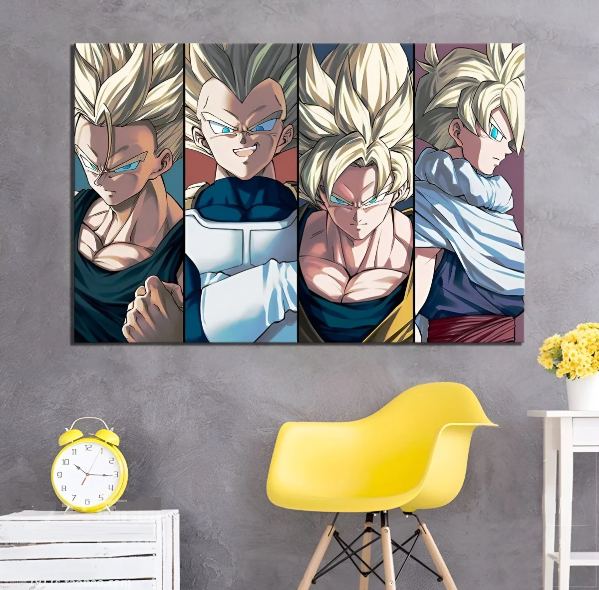 Tableau Dragon Ball Z Saiyan Anime – Image 2