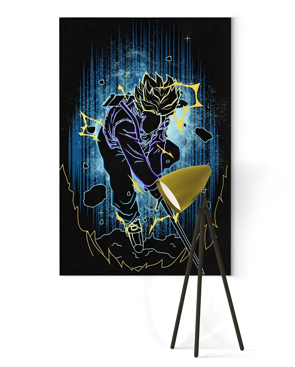 Tableau Dragon Ball Z Trunks du Futur
