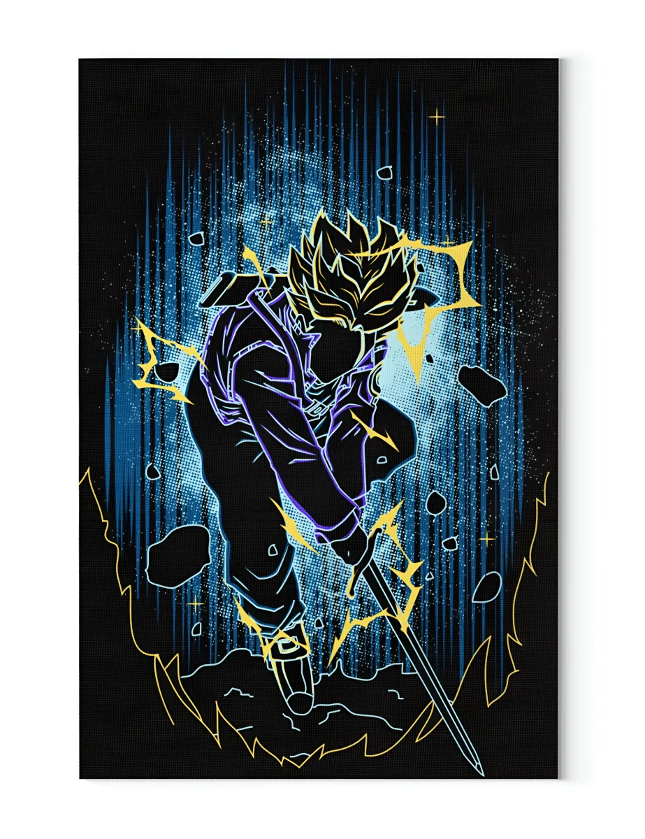 Tableau Dragon Ball Z Trunks du Futur – Image 2